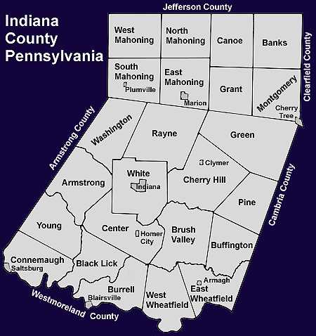 Indiana County Townships